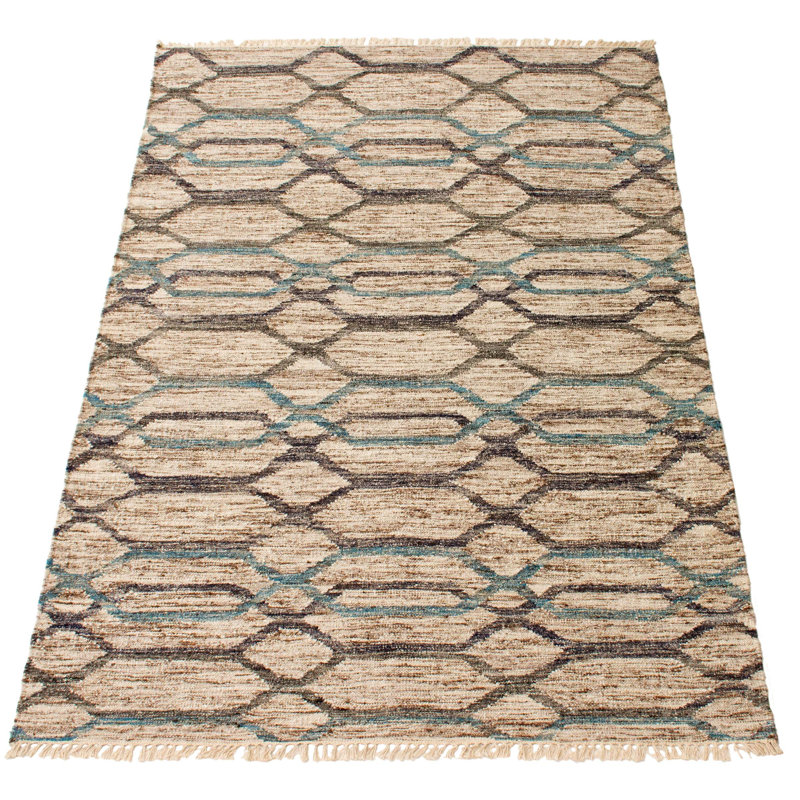 Kenneth Wool Geometric Indoor Rug