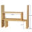 Segal Solid + Manufactured Wood Desk Organizer-2123651600