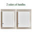 Armoire de rangement murale avec tablette réglable pour salle de bain et cuisine