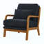 Chaise longue en bois-121647964