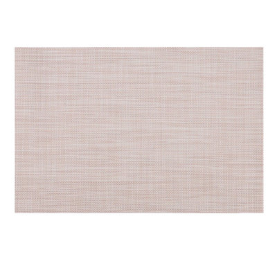 Woven Vinyl Heat Resistant Placemat Set of 8, 12"W x 18"L Stain Resistant Easy Clean Table Mats, Mixed Off White set of 4 & Linen Tone set of 4 Dining Pet Placemat Combo