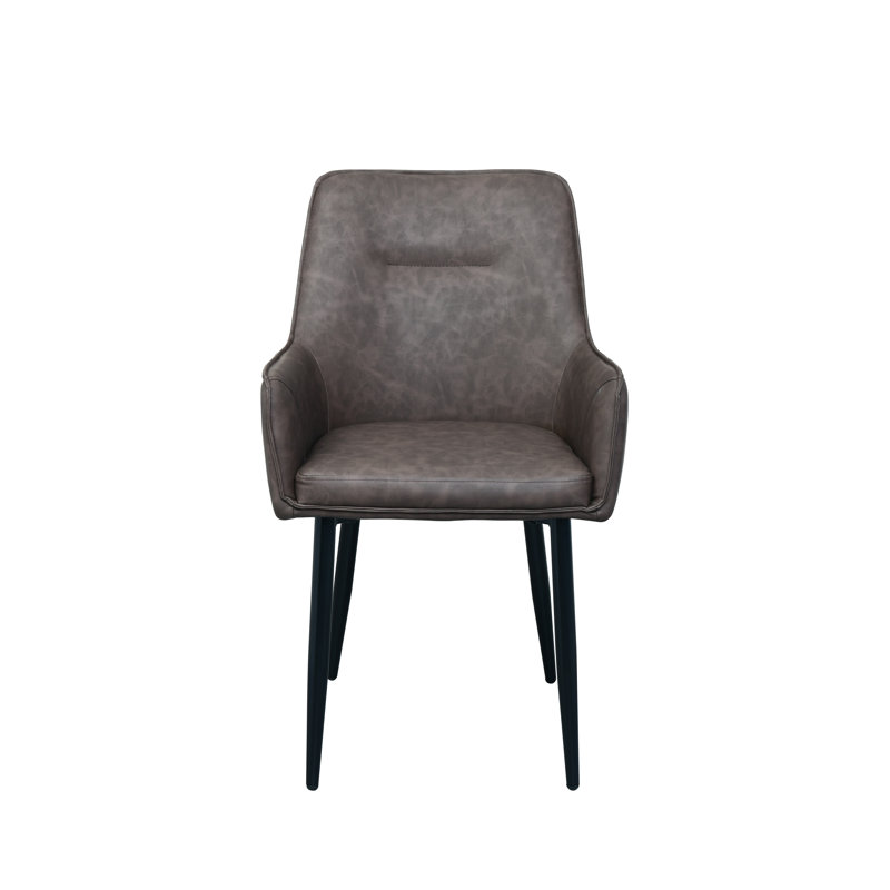 Morrisdale 51cm H Upholstered Side Chair, Brown
