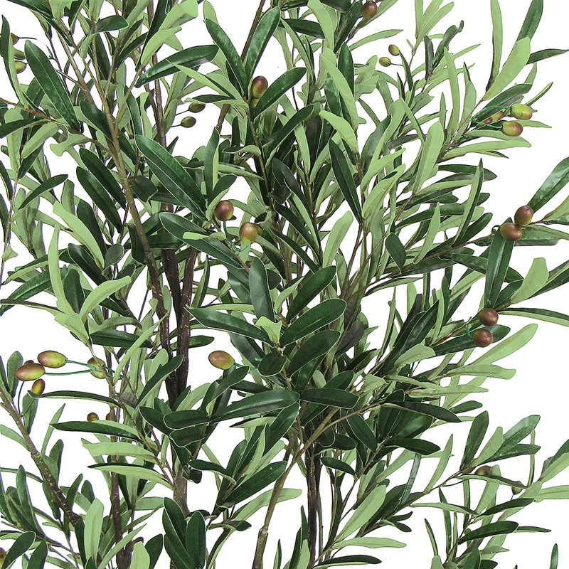 Olive artificielle en pot, H 78 po x l 35 po x P 35 po
