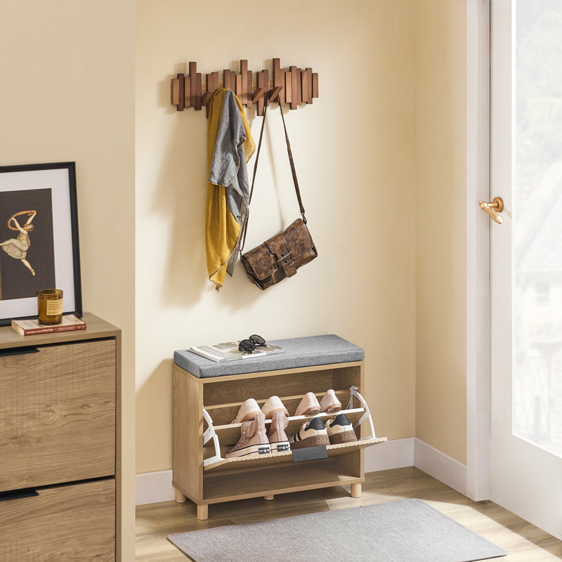 4 Pair Flip Down Shoe Storage