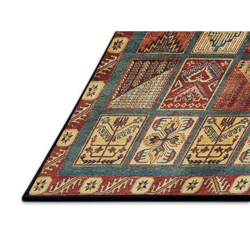 Tapis abstrait moderne 635, Rectangle 3 pi x 5 pi