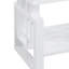 Table basse blanc ultrabrillant