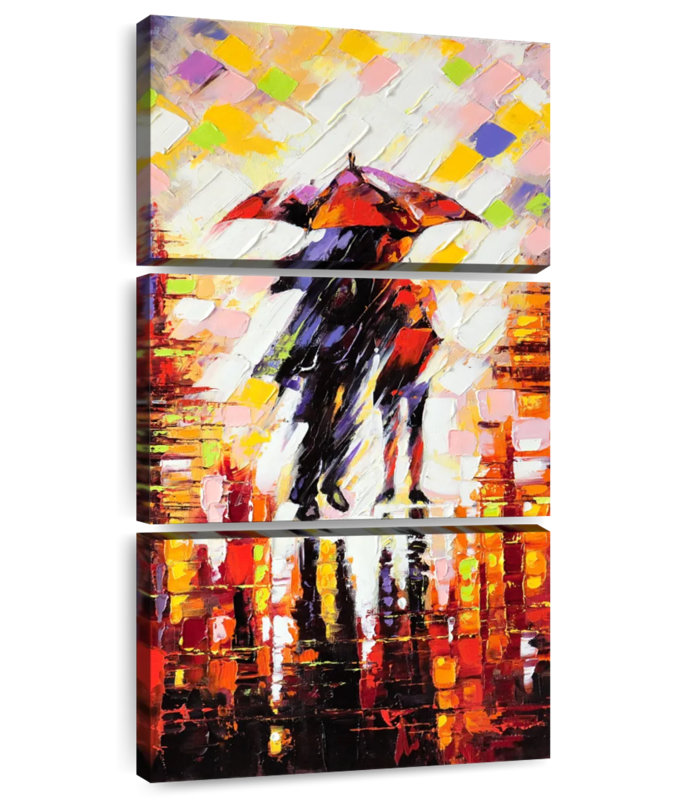 Deux amoureux, H 32 po x l 15 po