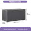 Contenant verrouillable pour terrasse 100 gallons-109100750