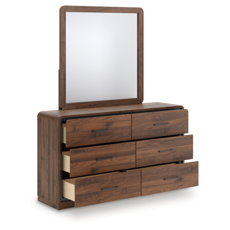 Commode et miroir Hollinaze