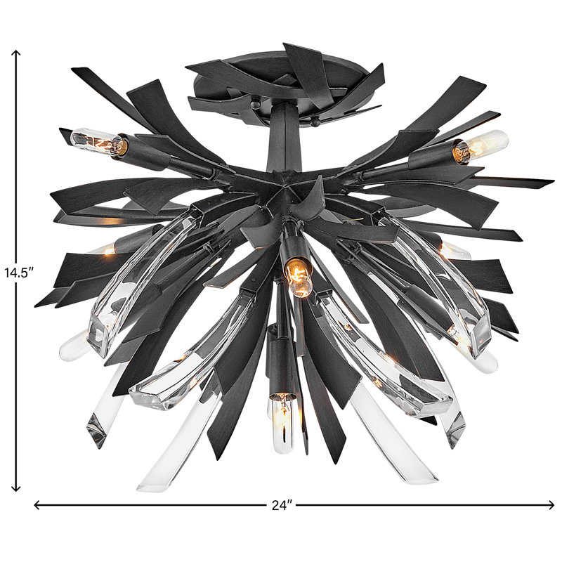 Vida Semi Flush Mount