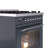 ILVE Nostalgie II Series 30 inch Dual Fuel Range with 5 Sealed Burners (Glass Door)-99298974-99298977