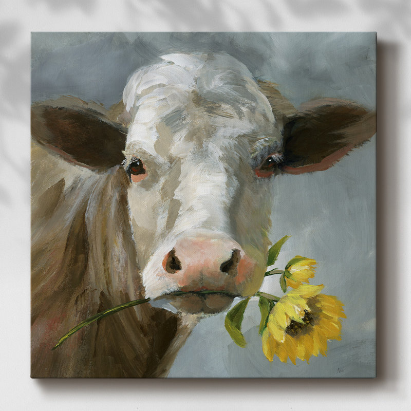 Vache Betsy, H 8 po x l 8 po x P 1,5 po
