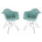 Bullsbrook Upholstered Accent Arm Chair with Metal Legs Eiffel Base Design-200428867