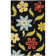 Emrick Hand Hooked Wool Floral Rug
