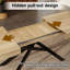 Extendable Metal Base Dining Table