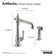 Artifacts® Single Handle Kitchen Sink Faucet with Accessories