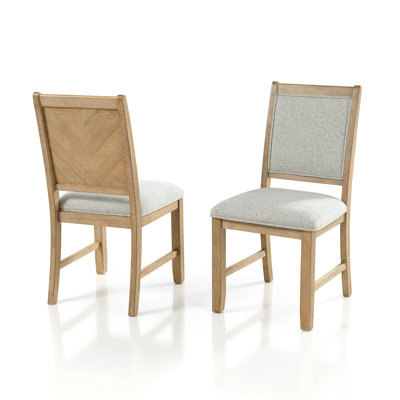 Gamino Solid Acacia Padded Dining Chair