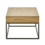 Lift Top Trestle Coffee Table with Storage