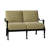 Wiltshire 49.3'' Wide Aluminum Loveseat with Cushions-87146236-26205317