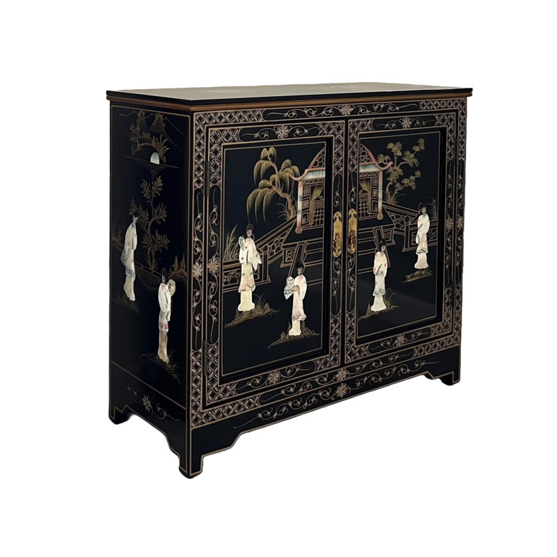 Schipper Mother Of Pearl Rectangle Accent Cabinet