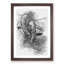 The Feet of a Ballet Dancer in Abstract - Picture Frame Graphic Art Print-55737628-55737627
