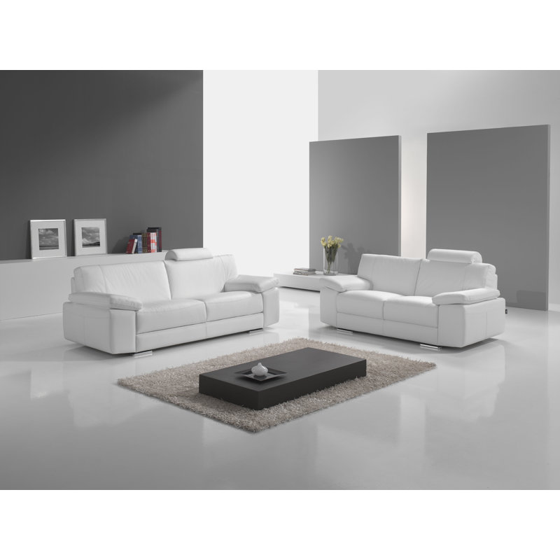 Chagall Faux Leather Living Room Set
