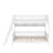 Twin Size Bunk Bed With 3 Storage Shelves,Ladder Can Be Changed Left Or Right-1726035851