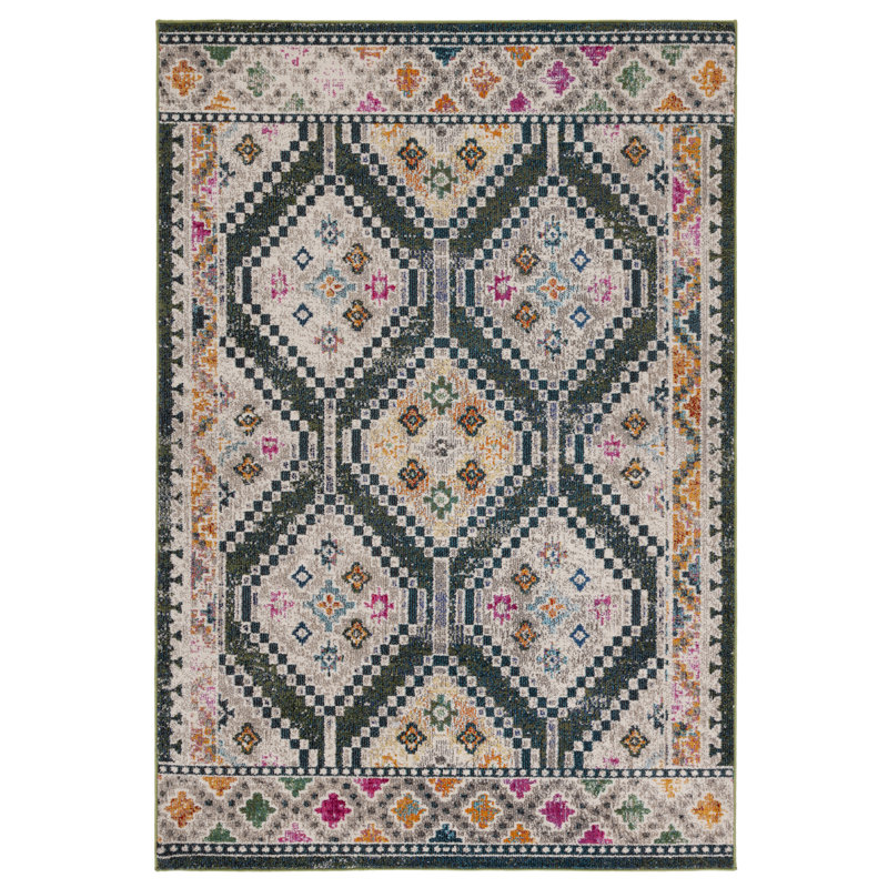 Ekam Performance Southwestern Rug, Rectangle 3' x 5'