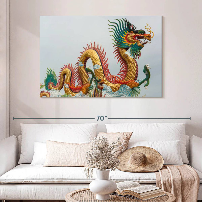 Kelan Korean Dragon, 32" H x 48" W