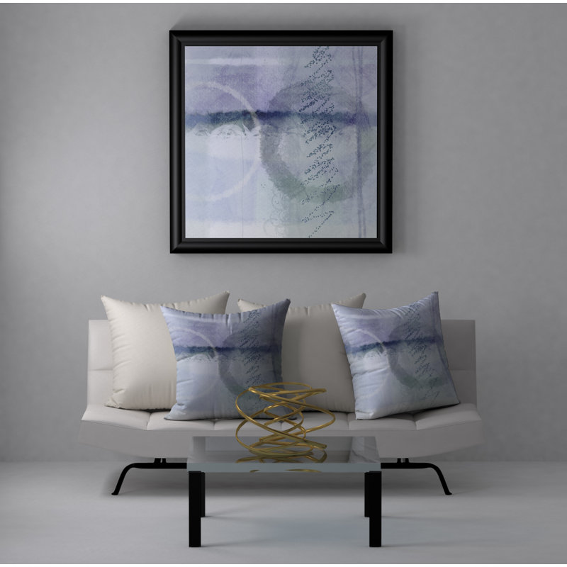 Housse de coussin décorative carrée simple et facile à insérer, 24" X 24"