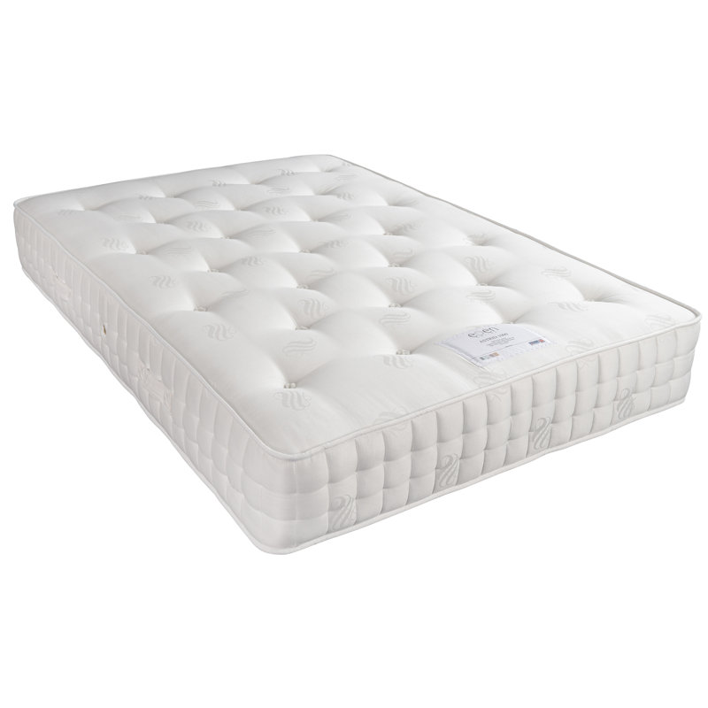 Harith White Noise Pocket Sprung 1000 Mattress, Super King (6')