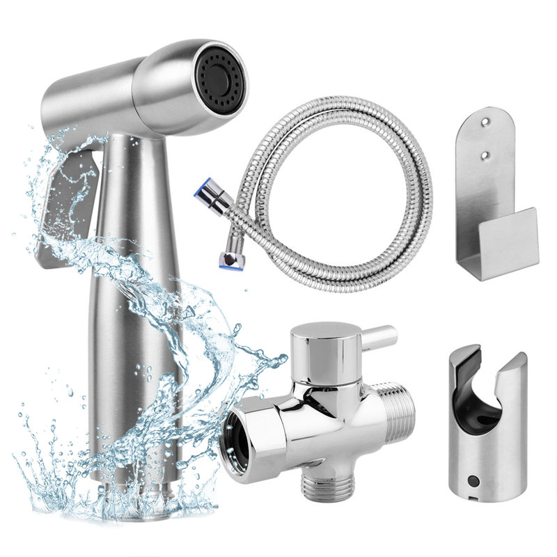 Bidet rond à main avec robinet avec douchette pour bidet