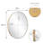Adrihanna Metal Flat Wall Mirror-226593099-218542389