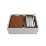 Contempo Step-Rim 27'' L Single Basin Kitchen Sink