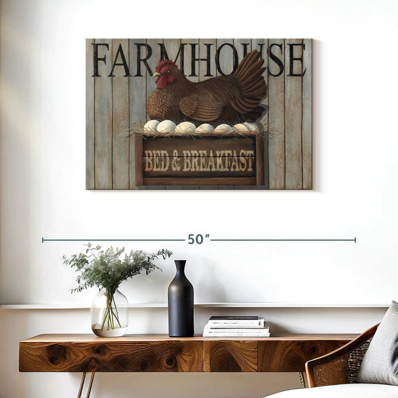 Brampt Farm House Bed And Breakfast, 24" H x 36" W