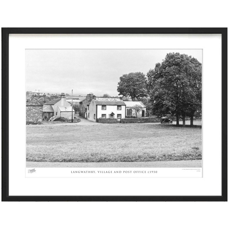 Langwathby, Village And Post Office C1950 by Francis Frith - Single Picture Frame Print, 45cm H x 60cm W x 2.3cm D