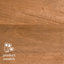 Veta Solid Wood C Shaped Side Table-618866157