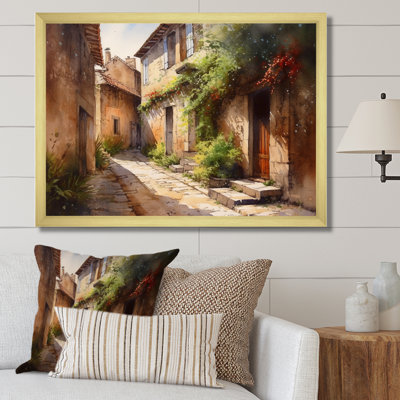 Ritsi " Mediterranean Village Street VIII "