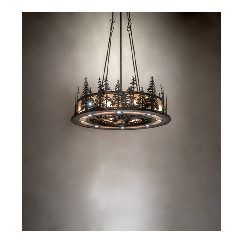 Jaliyha 30'' Ceiling Fan with LED Lights