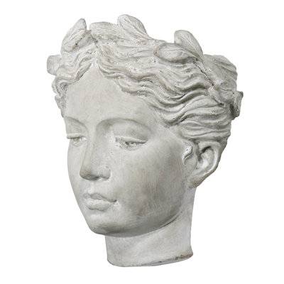 Petit vase mural Visage Cement