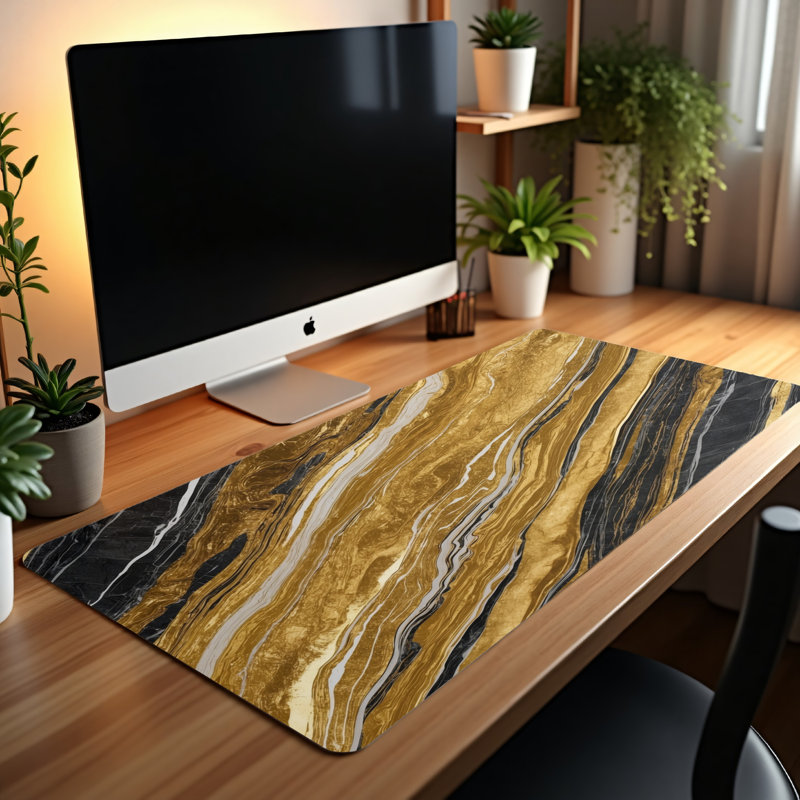 Polyester Desk Pad, 23.6x13.8