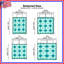 Couvre-lit matelassé Star Mosaic Tiles-128003377