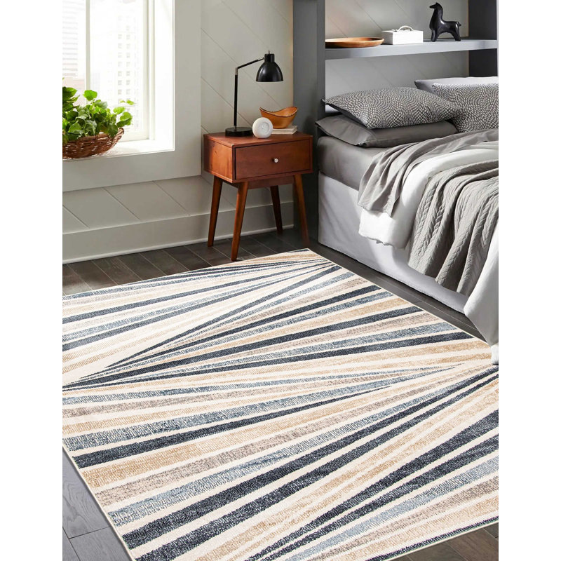 Axel Ivory Rug, Rectangle 8' x 10'