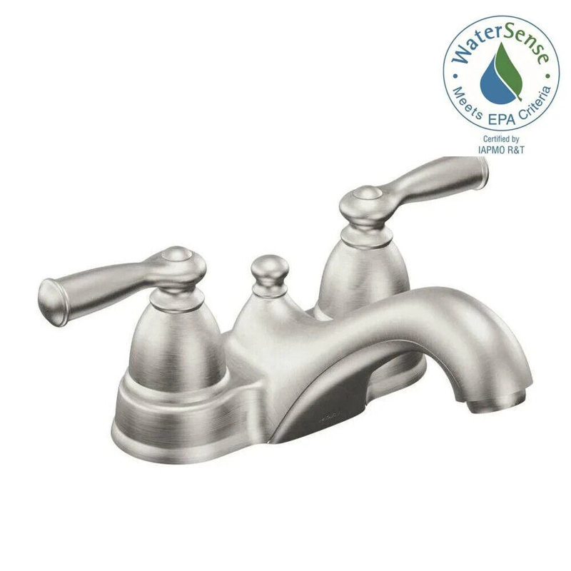 Robinet de salle de bain Banbury, Nickel brossé