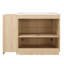 Ensemble de meuble-lavabo simple autoportant 48 po avec lavabo en céramique et tablettes réglables 48 po-140524635-147897258