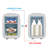 Mini Fridge Portable Travel Thermoelectric 4 Liter Cooler and Warmer for Skincare-91547243