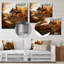 Cabine de toilette Autumn Retreat - Bath & Laundry, impressions sur métal-765290190