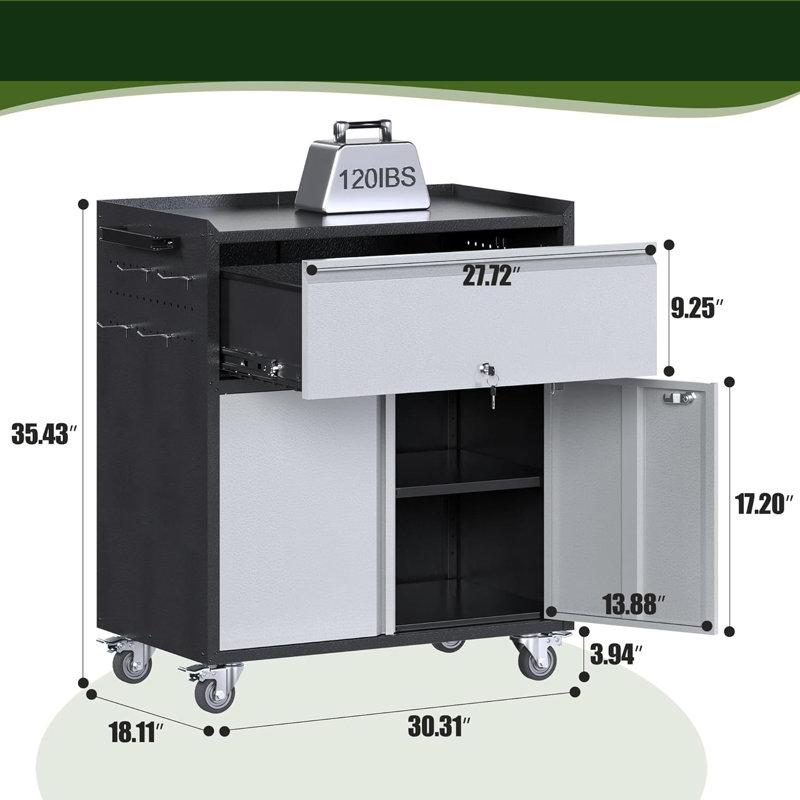 Metal Garage Storage Cabinet
