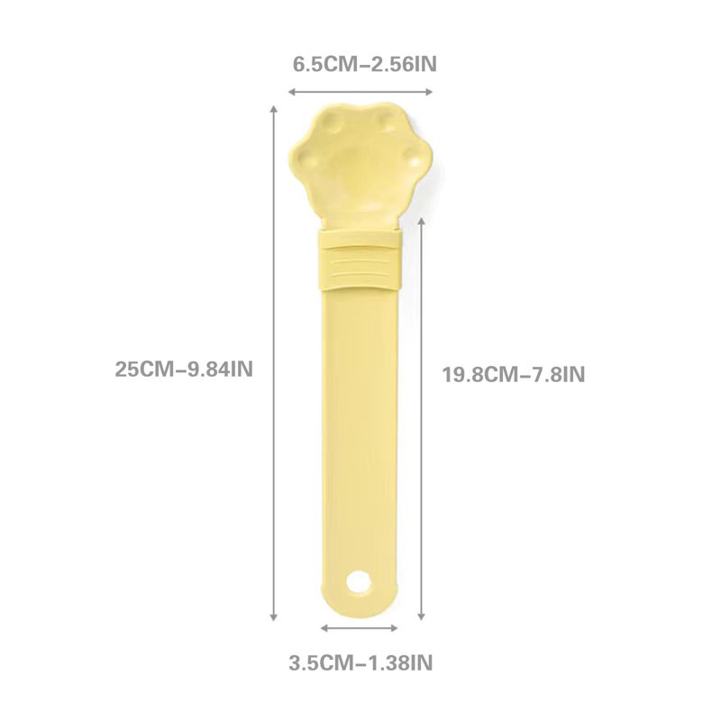 Presse-aliments pour chats, jaune, Yellow