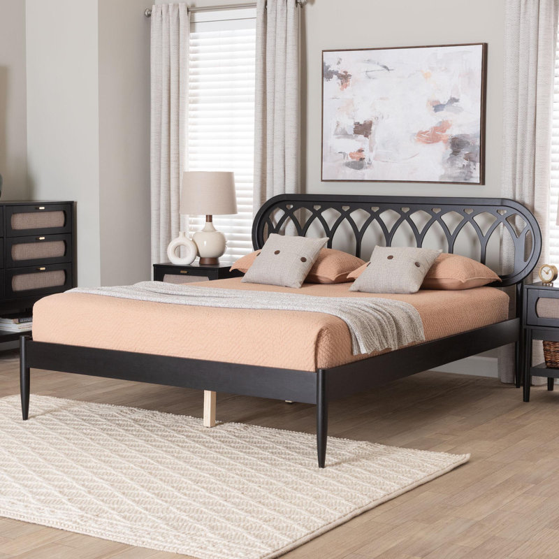 Grand lit plateforme Kedzie Baxton Studio Florica